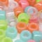 12 Packs: 280 ct. (3,360 total) Glow in the Dark Pony Beads by Creatology™, 6mm x 9mm